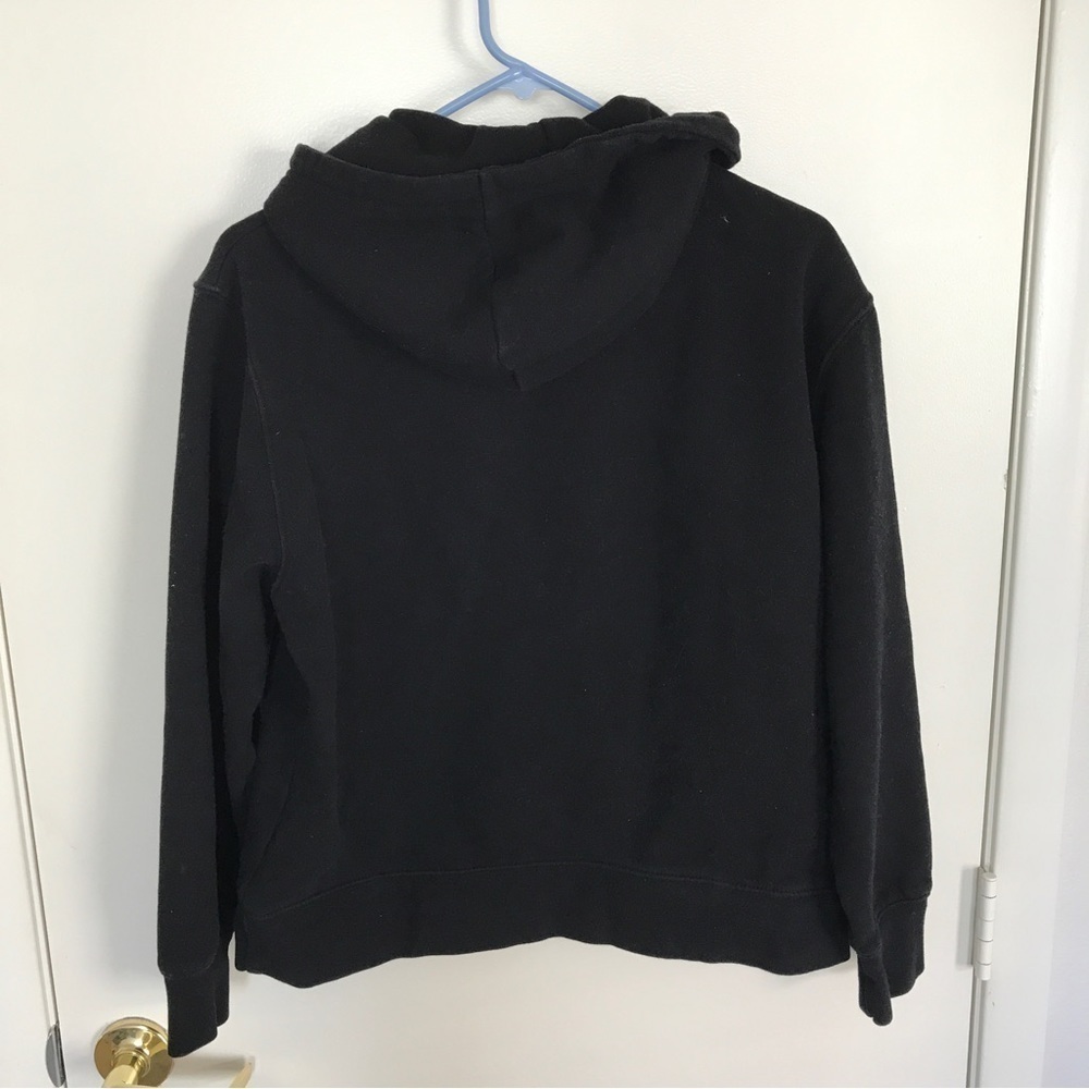 Topman cotton blend eat the poor feed the rich hooded sweater - Picture 2 of 8